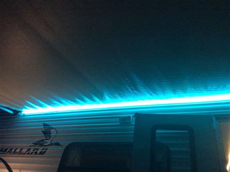 Led Light Tape Under The Awning Rv Homes Led Lights Led Light Strips