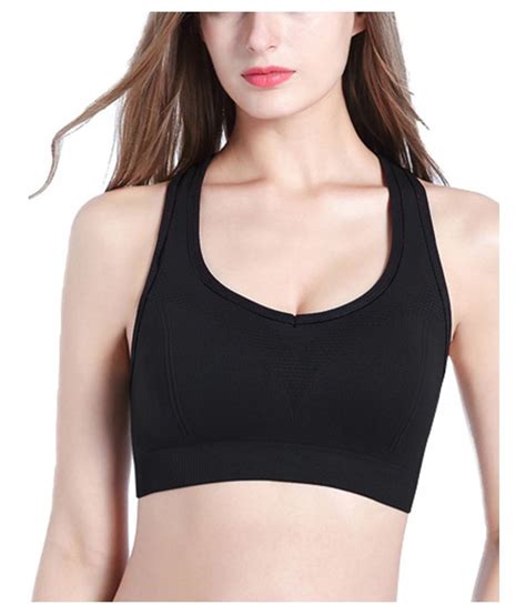 Buy Beauty Vision Nylon Sports Bra White Online At Best Prices In India Snapdeal