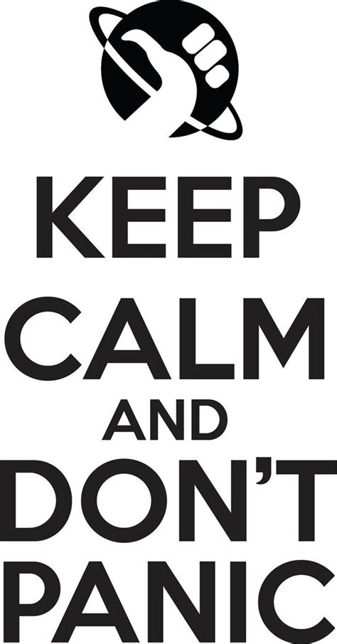 Items Similar To 8 Keep Calm And Dont Panic Vinyl Decal On Etsy