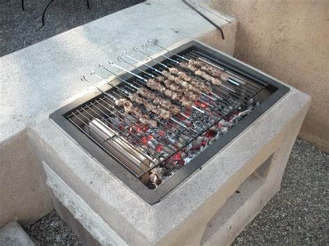 DIY Cool Cement Barbecue Grill in Outdoor Space You Could Own it