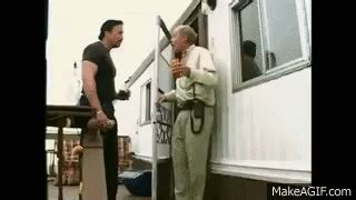 Minutes Of Drunk Mr Lahey Falling Down Stairs On Make A Gif