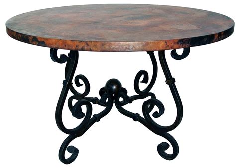 9 Inspirations Wood And Wrought Iron Round Coffee Table Base