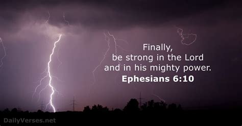 Ephesians 610 Bible Verse Of The Day