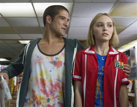 Lily Rose Depp Movie Yoga Hosers Colleen Collette Clothes Outfit Short Hair Tyler Posey Buzzcut