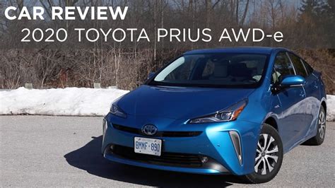 2020 Toyota Prius Car Review Drivingca Youtube
