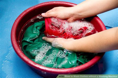 A warm water wash temperature is (90 degrees f.; How to Wash Clothes without a Washing Machine (with Pictures)