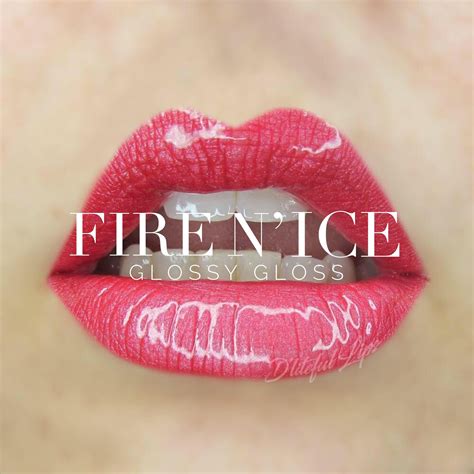 Fire N Ice Lipsense With Glossy Gloss Distributor Fire And
