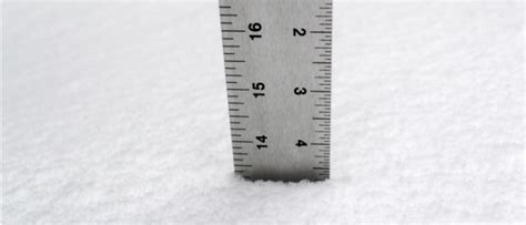 How To Measure Snow A Beginners Guide To Snowfall Measurement