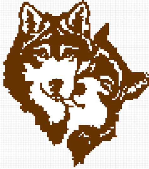 Wolf Pixel Art 25 Wolf Pixel Art Illustrations Clip Art Istock