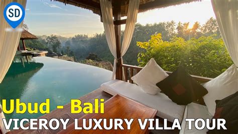 luxury villa tour at ubud bali s amazing viceroy hotel youtube