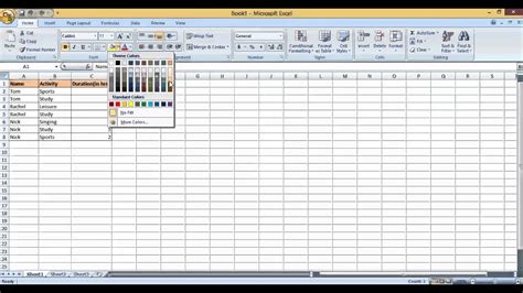 Learn Basics Of Excel Part Youtube