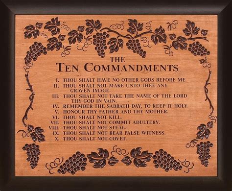 20 Best Ideas Ten Commandments Wall Art