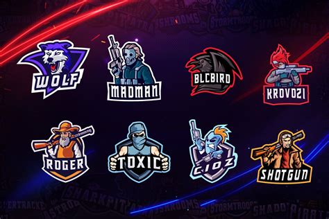 Esports Logo Creator V3 Creative Logo Templates ~ Creative Market