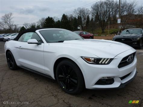 Start up, exterior, drive test & full review. 2015 Oxford White Ford Mustang EcoBoost Premium ...