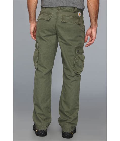 Initially designed for use on the battlefield, the extra pockets are used to hold the choosing the best cargo pants for your needs. Carhartt Canvas Rugged Cargo Pant in Army Green (Green ...