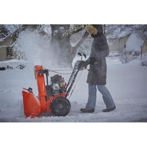 Ariens Compact 24 In Two Stage Self Propelled Gas Snow Blower At