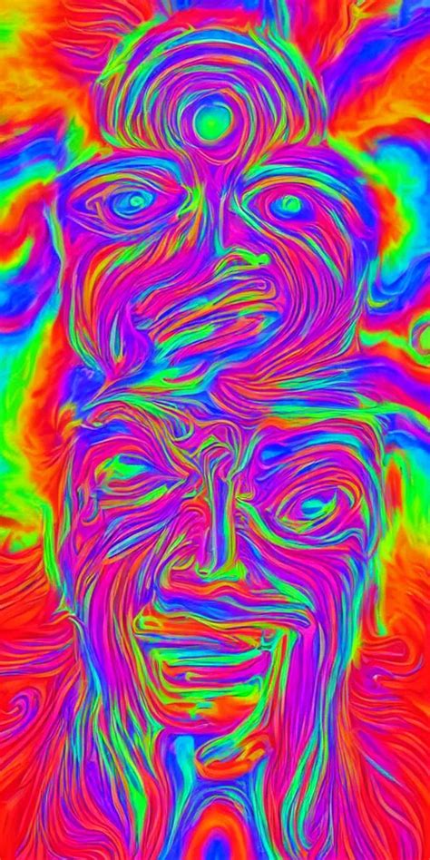 A Portrait Of A Cyberdelic Singularity Stable Diffusion Openart