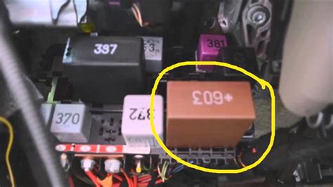 Audi A6 Relay Panel Location & Diagram Commentary - YouTube