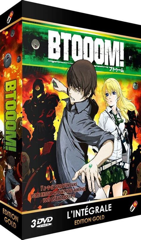btooom intégrale edition gold coffret dvd livret anime store fr