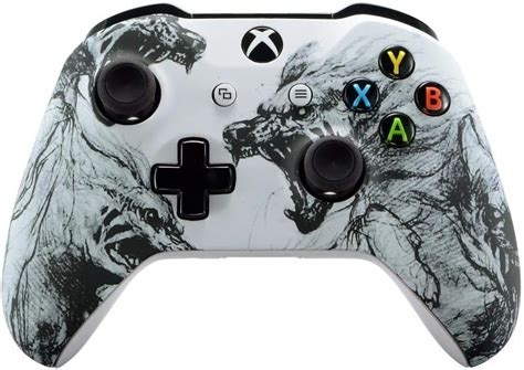 Wolf Un Modded Custom Controller Compatible With Xbox One Sx Unique