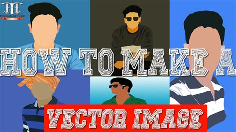 How To Make A Vector Imagephotoshop Tutorialhd Youtube