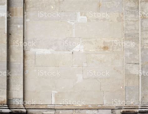White Stucco Wall Of Historical Building Fotografias De Stock E Mais