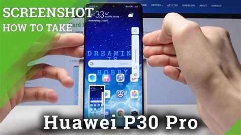 How To Take Screenshot On Huawei P30 Pro Capture Screen Youtube