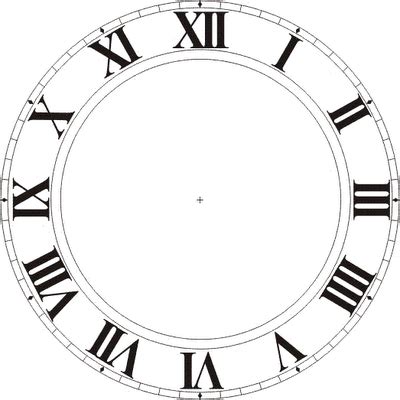 Ziffernblatt vorlage zum ausdrucken und basteln… in diesem beitrag geht es darum wie aus sperrholz und etwas farbe eine. Ziffernblatt - römische Zahlen - Uhr - - - - Clock Faces ...