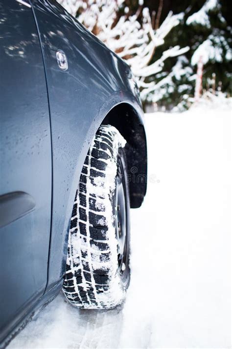 Winter Driving Conditions Stock Image Image Of Problem 56412223