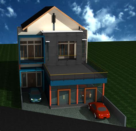 Kumpulan gambar desain model rumah minimalis tampak depan, hunian idaman masa kini, termasuk denah rumah minimalis 1 dan 2 lantai, modern & sederhana. Populer Desain Rumah Minimalis 2 Lantai Bagian Belakang ...