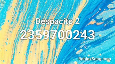 Despacito 2 Roblox Id Roblox Music Codes