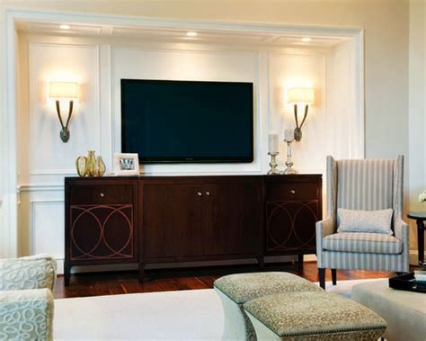 Choose from a conservative twin bed or roomy queen, to complete wall units that offer a bed with open storage, drawers, or cabinets. Sconce Tv | Houzz