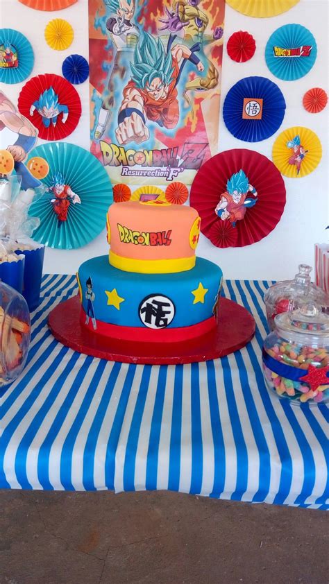 I used the colours orange and blue, a lot of paper lamps do you have any idea of where i can buy dragon ball z party supplies, decorations, etc.?? Dragon ball z party ideas | Ball theme party, Dragon party, Beyblade birthday party