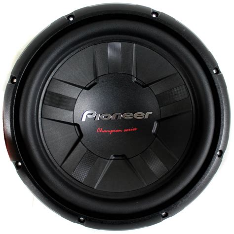 Pioneer 12 Inch 1400 Watt Subwoofer Car Audio Power 4 Ohm Dvc Sub Ts