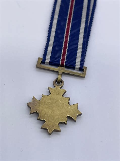 American Distinguished Flying Cross Miniature Medal Ww2 Period