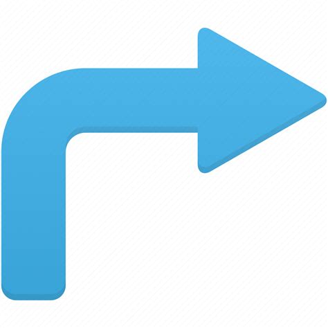 Arrow Right Turn Arrows Direction Next Icon Download On Iconfinder