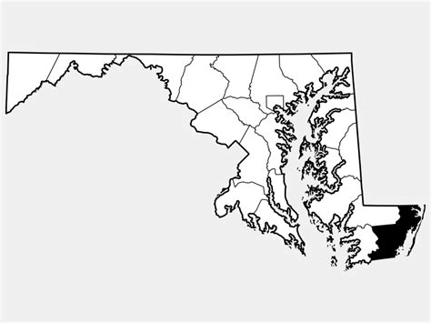 Worcester County Md Geographic Facts And Maps