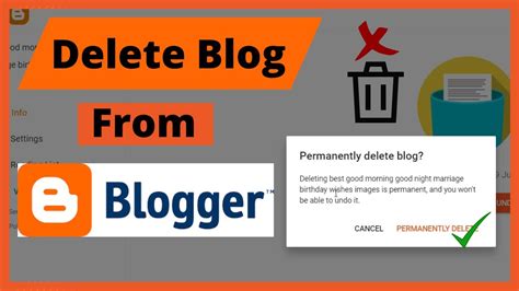 How To Delete Blog From Blogger Remove Blog From Blogger Permanently Tech Level Manveer