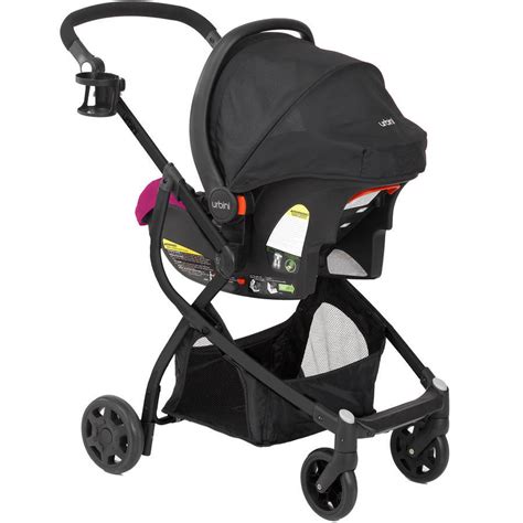 Stroller Urbini Travel System 3 In 1 Convertible Car Seat Infant Baby