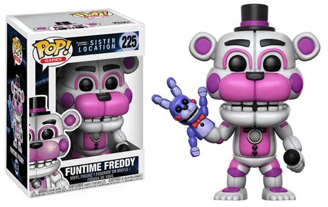Funko Five Nights At Freddys Sister Location Pop Games Funtime Freddy