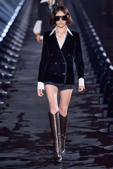 Saint Laurent Spring 2020 Ready To Wear Collection Runway Looks