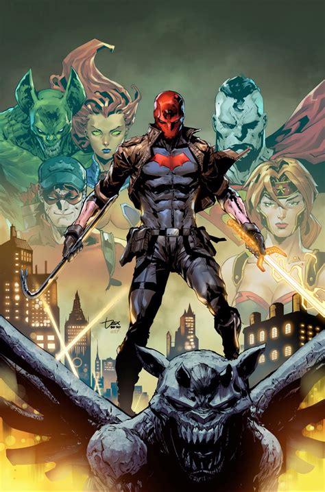 Cover Red Hood Outlaw 50 Drawn By Dexter Soy And Colors By Arif