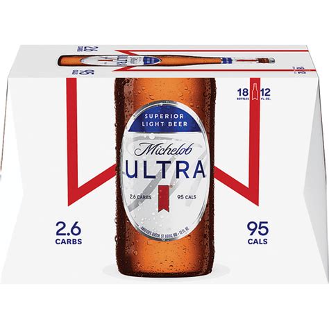 Michelob Ultra Beer 18 Pack Beer Foodtown