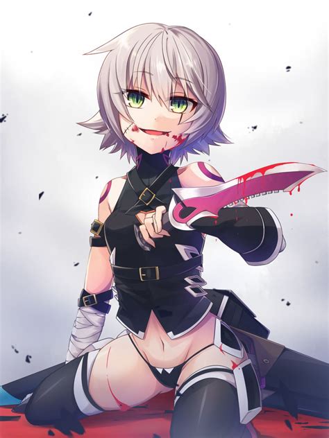 Jack The Ripper Fate Apocrypha Loli Anime Girl Facial Scars H
