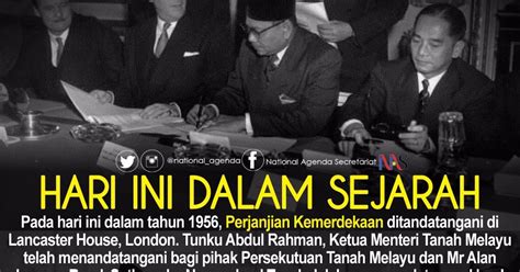 Sejarah malaysia dikatakan bermula pada zaman kesultanan melayu melaka iaitu sekitar tahun 1400 masihi. SEJARAH: PERJANJIAN KEMERDEKAAN PERSEKUTUAN TANAH MELAYU