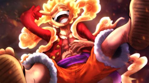 Luffy Sun God Nika Gear One Piece K Hd Wallpaper Rare Gallery