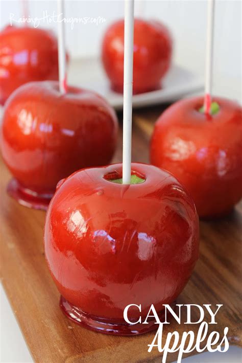 Candy Apples Get More Recipes From Raining Hot Coupons Here Pin It