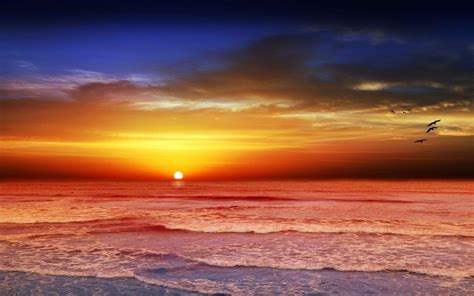Free Download Sunset Beach Wallpapers 1920x1200 For Your Desktop