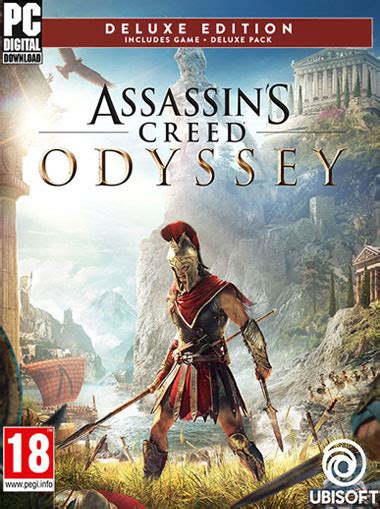 K B Assassin S Creed Odyssey Deluxe Edition Eu Row Pc Spil Uplay