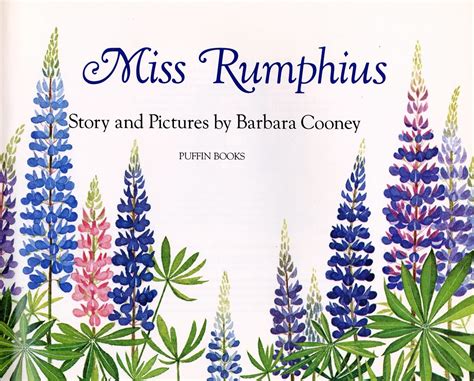 Miss rumphius copywork copy the quote from miss rumphius. 30 Feminist Children's Books That Every Child Should Read